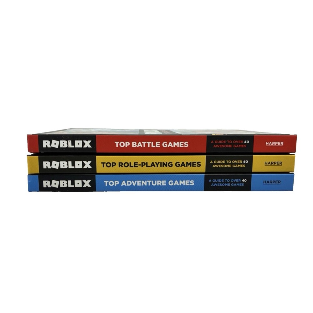 Roblox Ultimate Guide Collection Three Hardback Book Box Set with Storage Sleeve - Picture 8 of 14